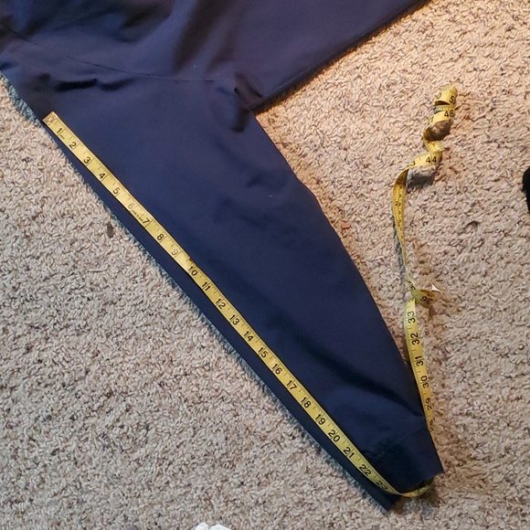 Vintage blue mens L/XL lightweight windbreaker rain bomber jacket - Picture 9 of 10